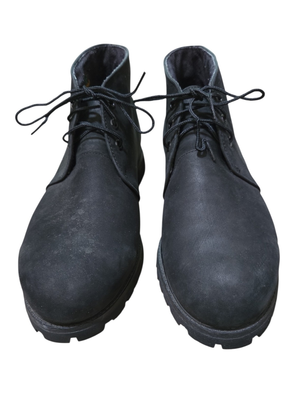 Timberland Mens Black Chukka Boot with Lug Sole Size 13W - Picture 6 of 12